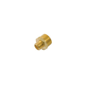 1" X 1/2" Brass Reducing Nipple