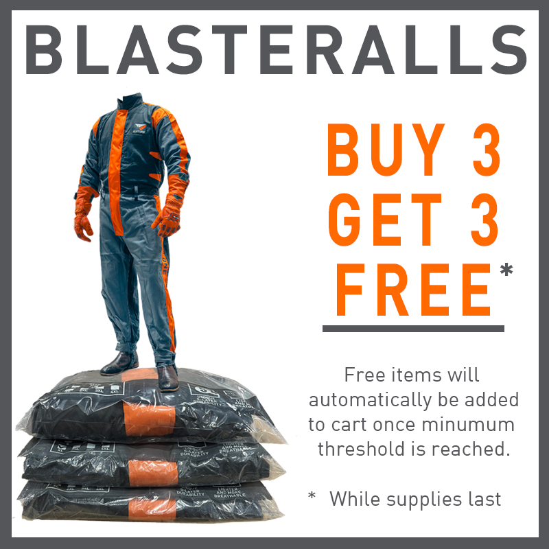 Purchase 3 BlasterAll suits, get 3 free!