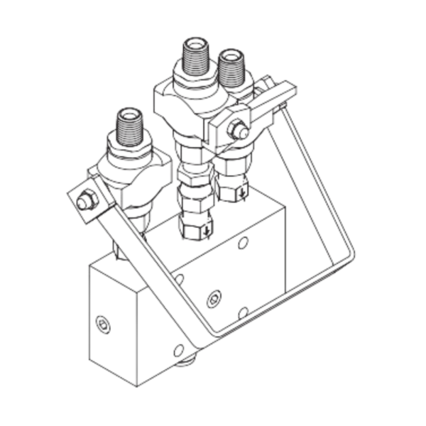 SST Remote Mix Manifold for Graco plural sprayer