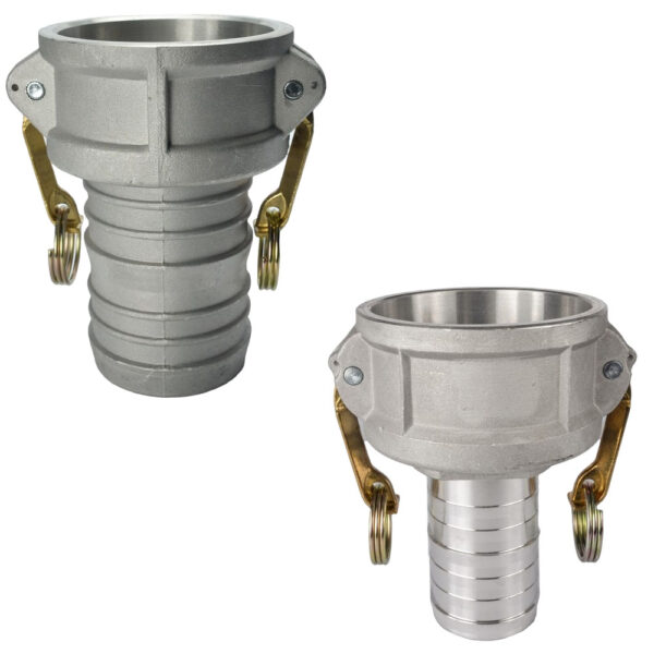 Type C Aluminum Camlocks for Vac Hose