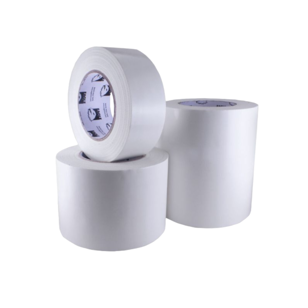 White Poly Tape - Ideal for containment and protective applications