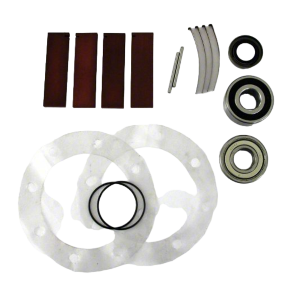 Wizard Repair Kit includes bearings, pins, shims, springs, vanes; shaft seal