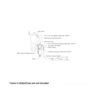 Antifreeze Injector Kit for Deadman 1/4'' (6mm)