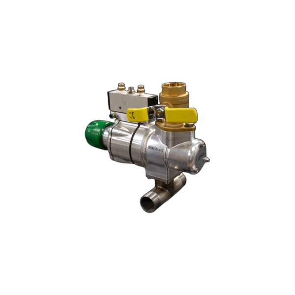 Clemco GritWizard Metering Valve, 1.5" w/ball valve.