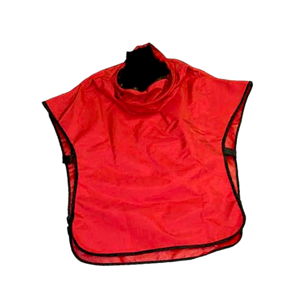 Clemco Apollo 60 Cape, Red w/red Inner Collar