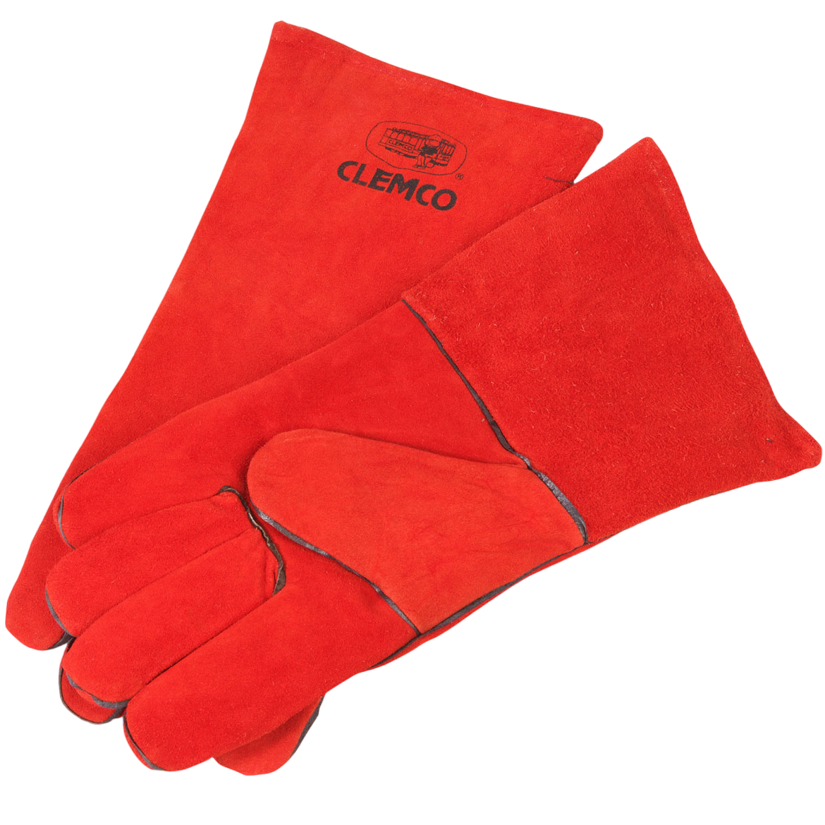 Clemco Red Leather Blasting Gloves