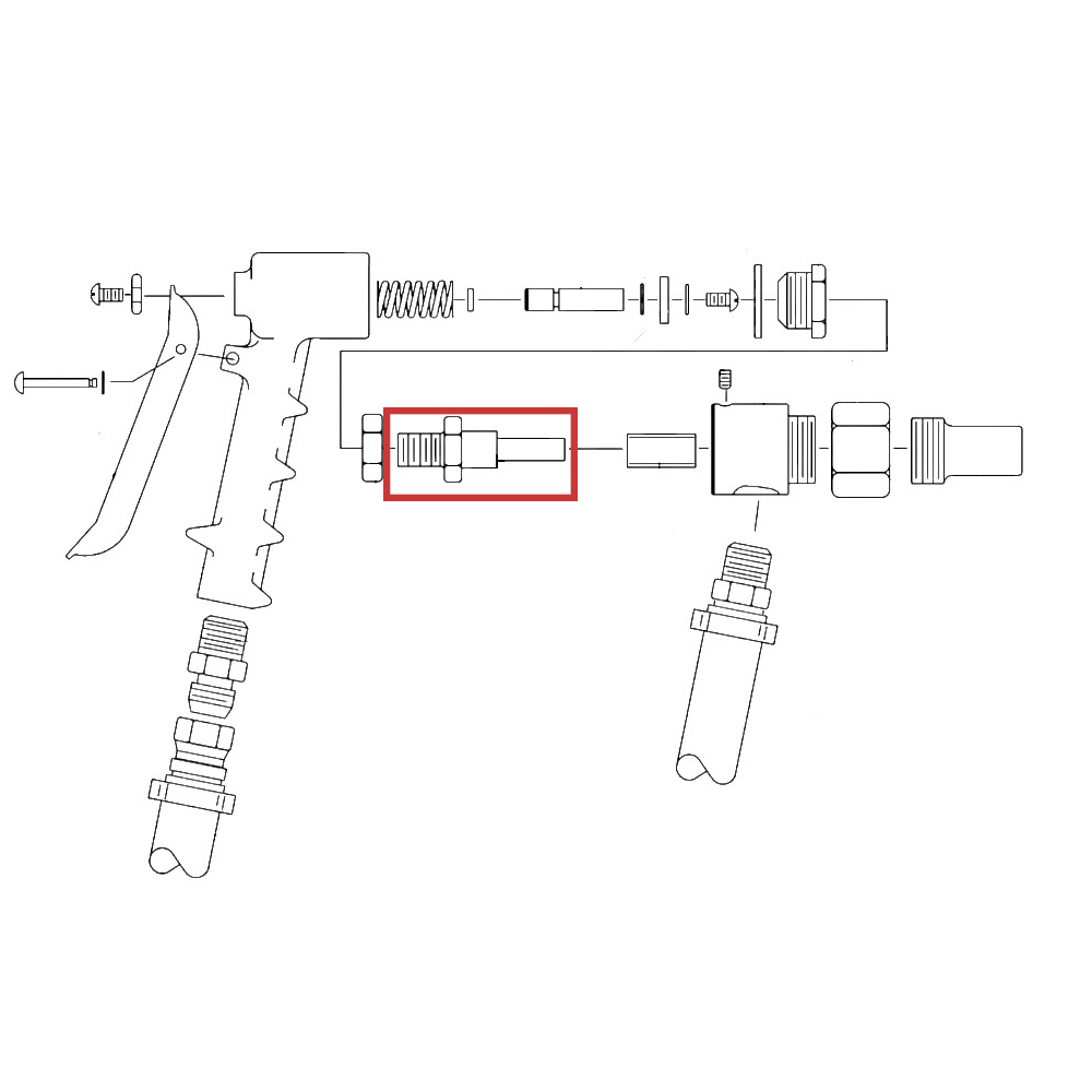 Clemco SGT Air Jets for SG-300 Suction Gun