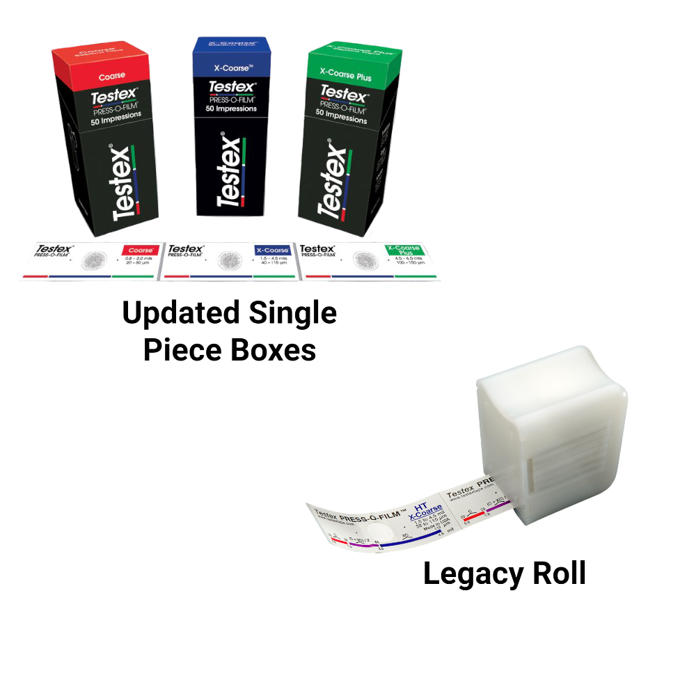 Testex Tape for Measuring Surface Profile