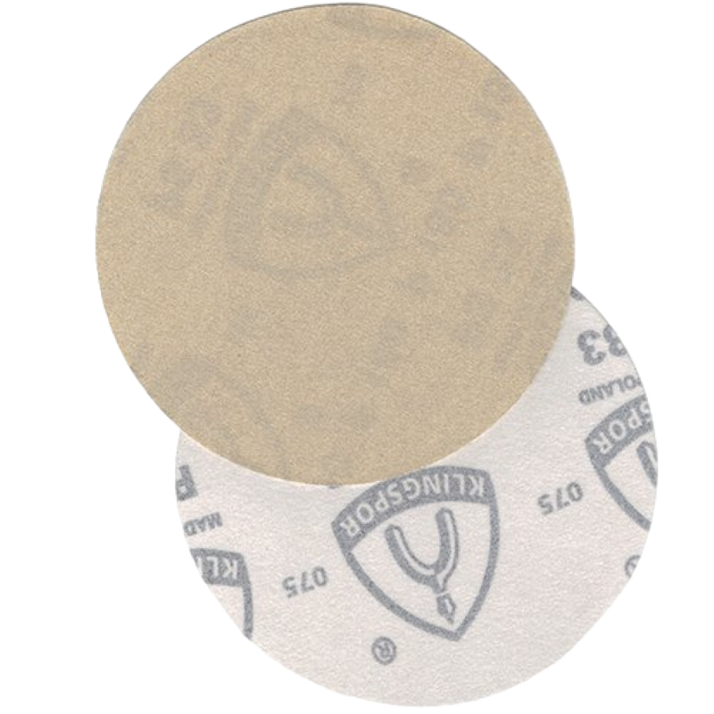 Klingspor PS33 Kling-on® (Velcro-type) Paper-backed Sanding Discs, No Holes series