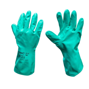 Solvex / AlphaTec 37-175 Flock-Lined nitrile gloves