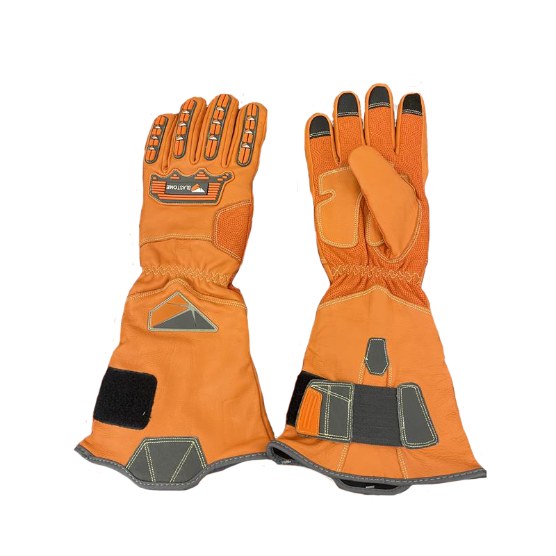 BlasterAll Premium Winter Leather Blasting Gloves