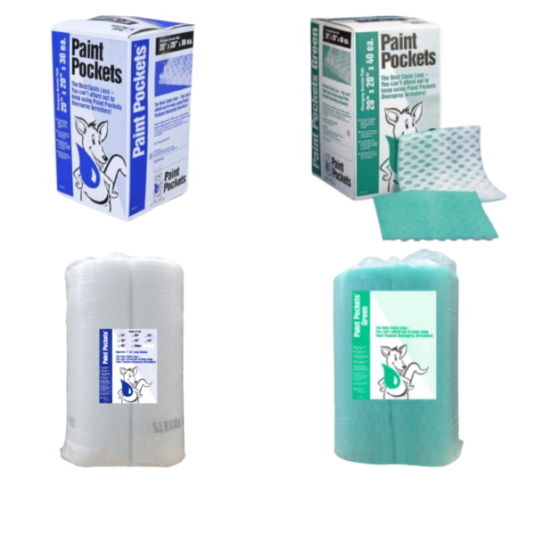 Paint Pocket® polyester paint booth / overspray arrestor filters