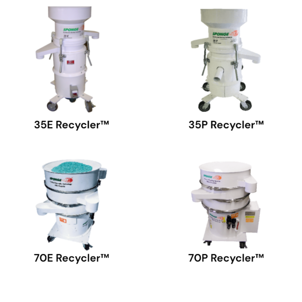 SpongeJet® Recycler for sponge media blasting